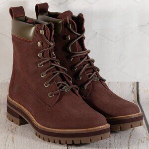 Timberland Courmayeur Valley 6" Boot Color Burgundy Size 11 B (M)